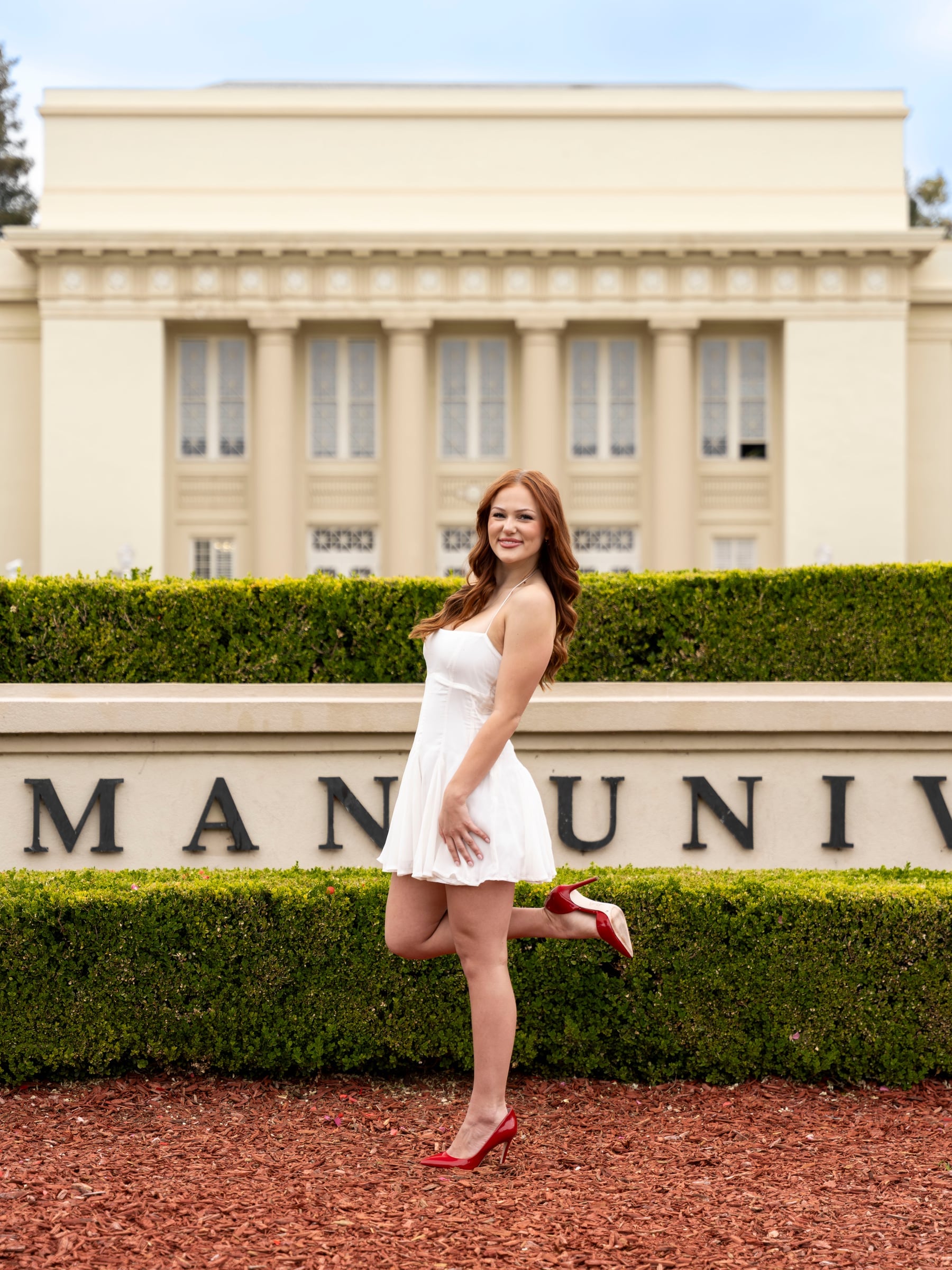 Graduation portrait in cap and gown (19)