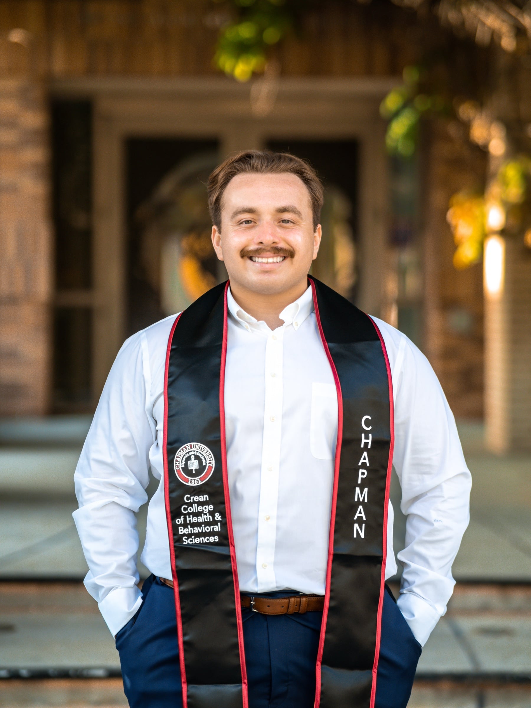 Graduation portrait in cap and gown (15)
